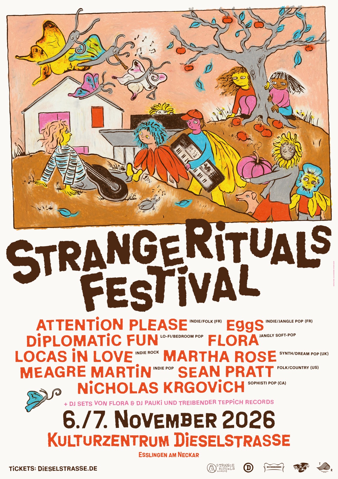 Poster Strange Rituals Festival